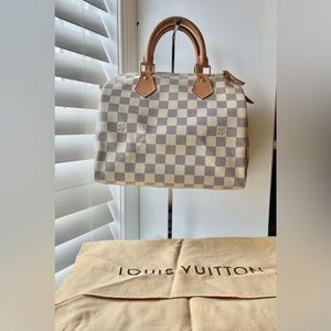 Louis Vuitton Speedy 25 Damier Azul